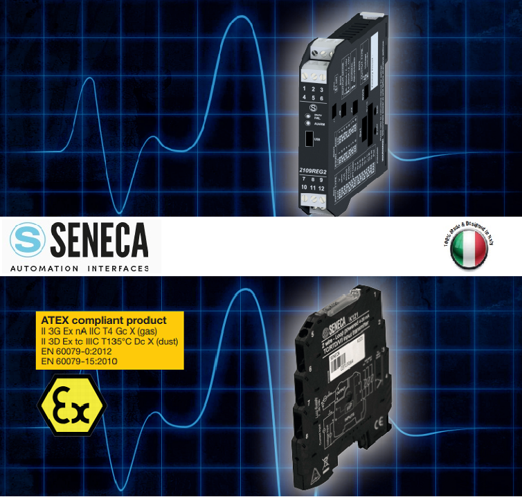 Bộ chuyển đổi tín hiệu có cách ly của hãng Seneca-ITALY