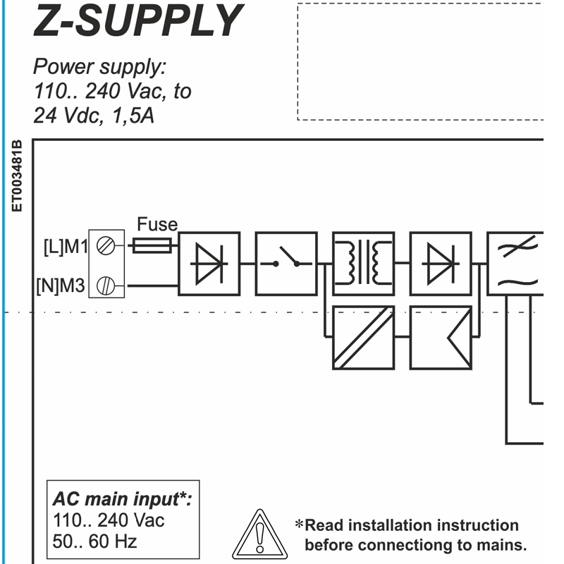 Cách đấu dây input bộ Z-SUPPLY